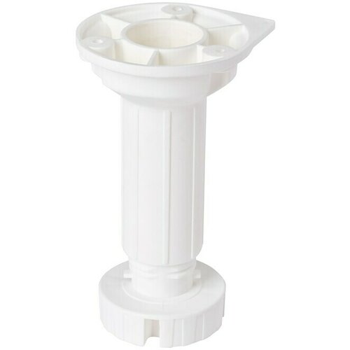 WALTECO Postolje za namje&amp;scaron;taj (&amp;Oslash; x V: 4,5 x 15 cm, Nosivost: 250 kg, Plastika, Bijela) Slike