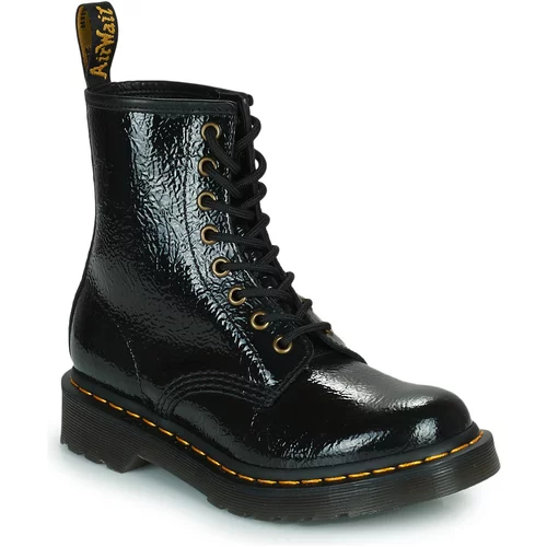 Dr. Martens 1460 Distressed Patent Crna