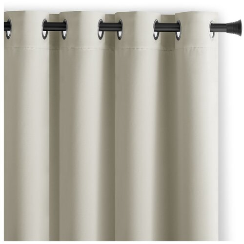 Restilo Kremno bela zatemnitvena zavesa 140x175 cm &amp;ndash; Slike
