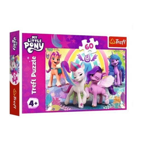 Tref line puzzle 60 pcs pony ( T17390 ) Cene