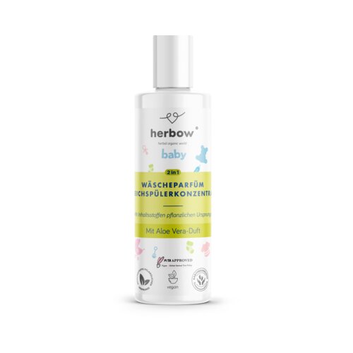 Herbow Baby Koncentrat mehčalca in di&amp;scaron;ava za perilo - Aloe vera Slike