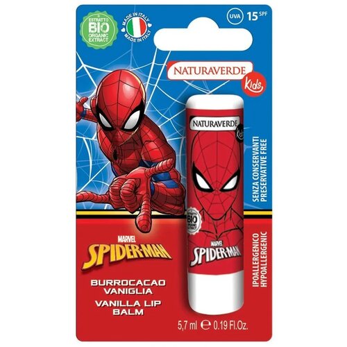 Naturaverde Balzam za usne Spiderman, Vanila, 5.7 ml Cene