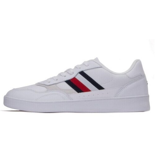 Tommy Hilfiger Court Cupsole Retro Lth Stripes Bijela Cijene