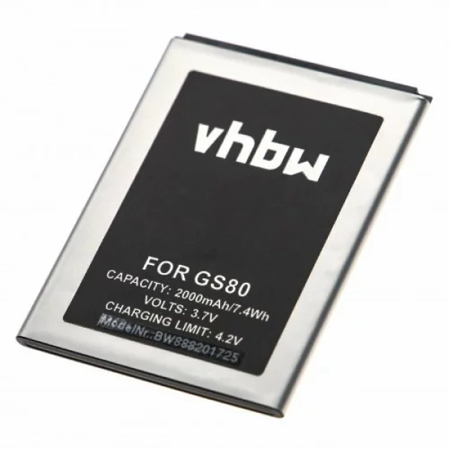 VHBW Baterija za Gigaset GS80, 2000 mAh