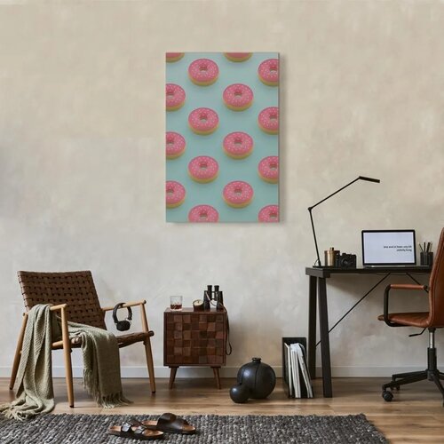  Slika - Pastel Donuts (1 Part) Vertical 40x60 Akustična Slike