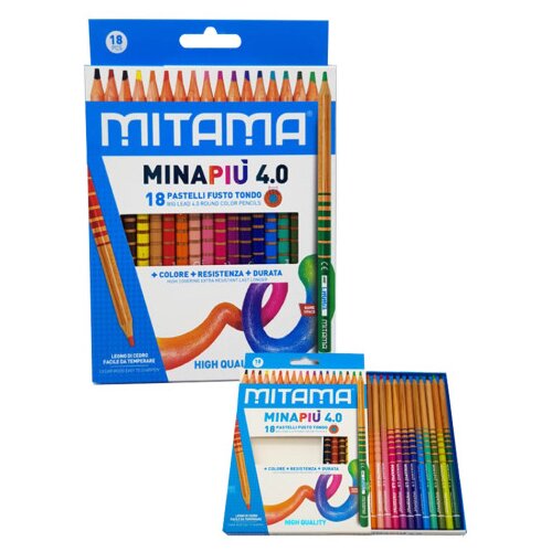MITAMA Olovke drvene sa SUPER GRAFITOM 4.0 18/1 62971 Cijene