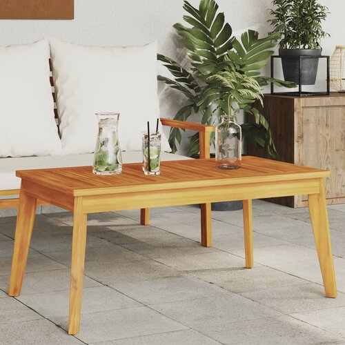 VidaXL Vrtna jedilna miza 110x55x45 cm trden akacijev les Slike