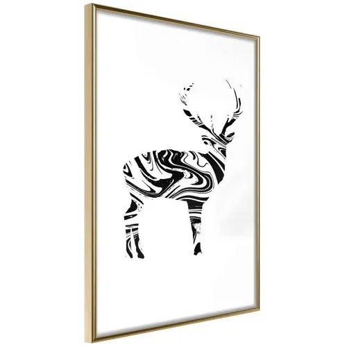  Poster - Marble Stag 40x60