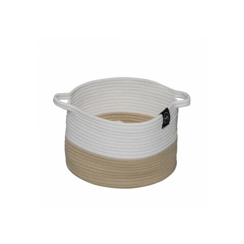 D&D HOME homecollection Ribbon Ležaljka za ljubimce, Bež-bela Cene