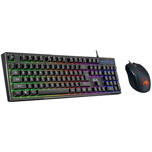 Genius Scorpion KM-GX6 Gaming RGB USB YU crna tastatura + mi&amp;scaron; Slike