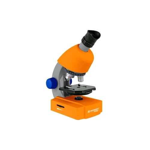 Bresser Optik Mikroskop Junior 40x-640x orange dječji mikroskop monokularni 640 x iluminirano svjetlo Cijene