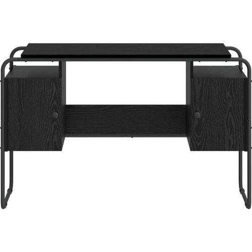  Stol s pohranom Crni hrast 120 x 50,5 x 75,5 cm Slike