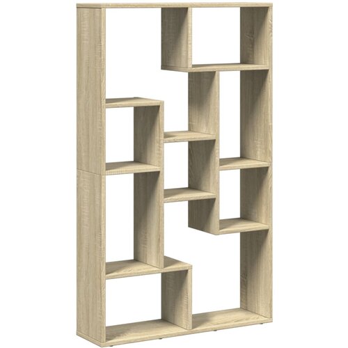 Maison Chic Knjižna omara - Knjižni regal sonoma hrast 72x20x120 cm inženirski les, (21725423) Slike