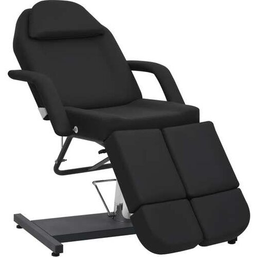 vidaXL Kozmetička stolica od umjetne kože crna 180 x 62 x 78 cm Cijene