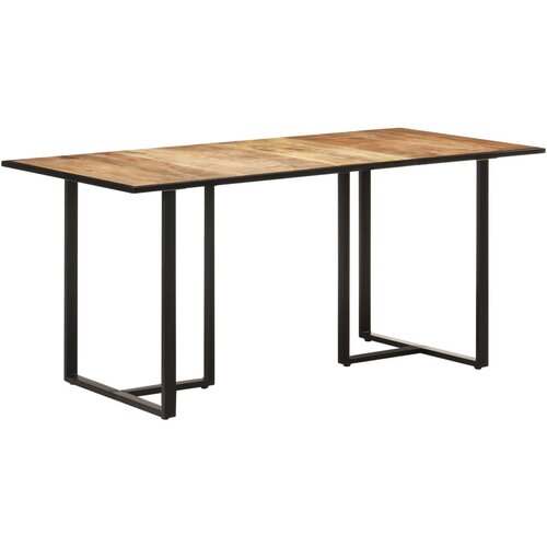  Blagovaonski stol 160 cm od grubog drva manga Slike