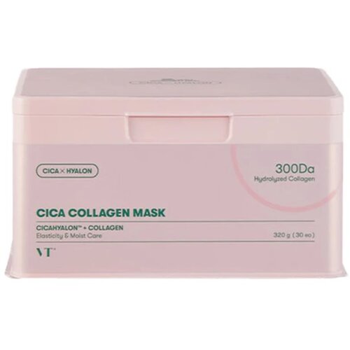VT Cica Collagen Mask maska za obraz 30 kos unisex Slike