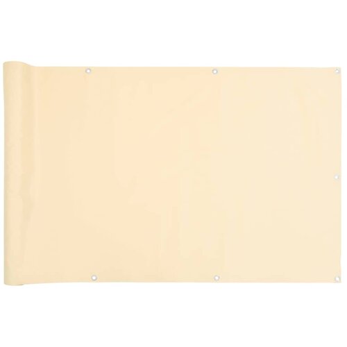  zaslon za privatnost krem 300 x 120 cm PVC Slike