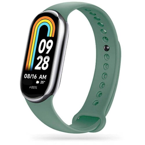 Onasi Silikonski pašček za uro Xiaomi Mi Band 8 - olivna Cene