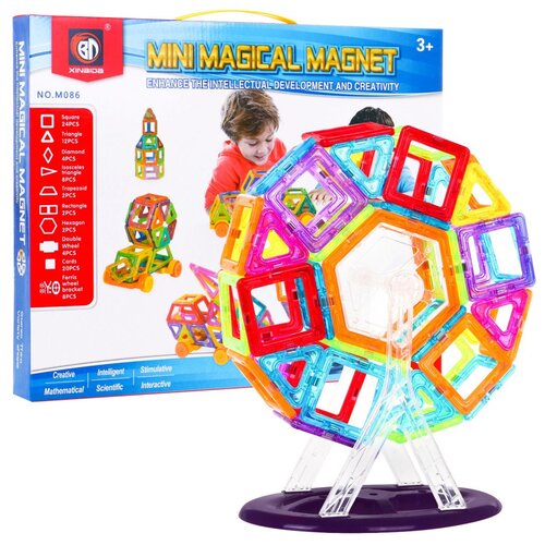  Magnetni blokovi - 86 elemenata- šareni Cene
