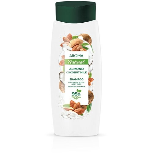 Aroma Natural šampon za kosu Shampoo Almond & Coconut Milk Cene