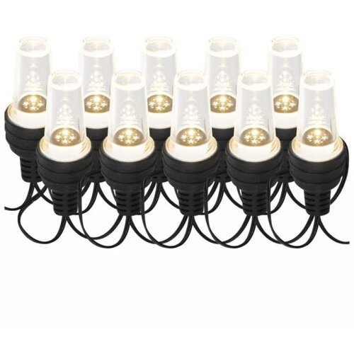 LED spoljni niz 10xLED/9,5 m IP44 hladno-bela Slike