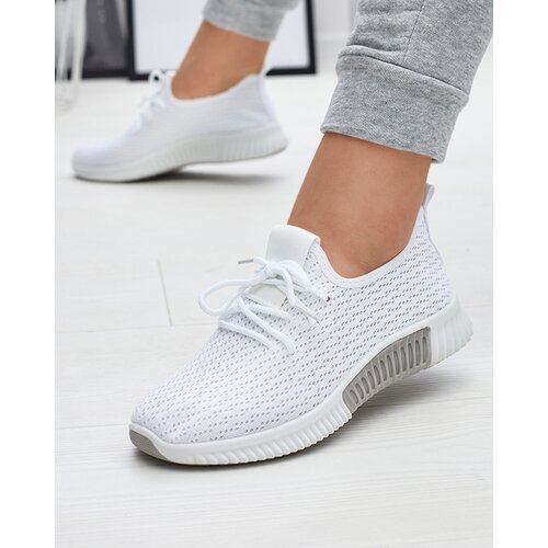 Resti White women's fabric sports shoes Vobbu- Footwear Cene