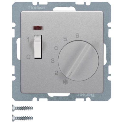 Berker Regulator temperature 20306084 Aluminij, (5000547308) Slike