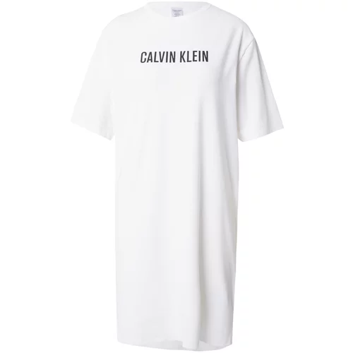 Calvin Klein Underwear Spavaćica košulja 'Intense Power ' crna / bijela