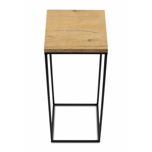  Stalak za cveće BASICLOFT 60x24 crna/smeđa Slike