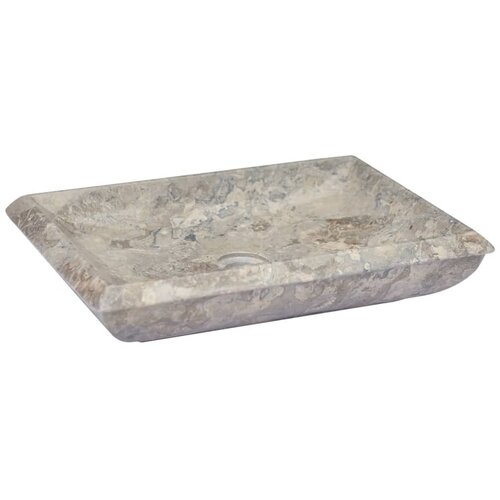 VidaXL Umivalnik siv 50x35x10 cm marmor Slike