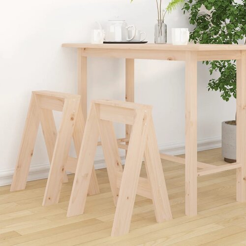 VidaXL Stolci 2 kom 40x40x60 cm od masivne borovine Slike