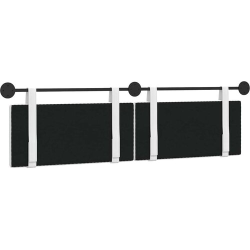  Držeće uzglavlje Zidne Bijeli 190 x 55 x 5 cm tkanina - Bijeli 180 cm bez LED svjetla Slike