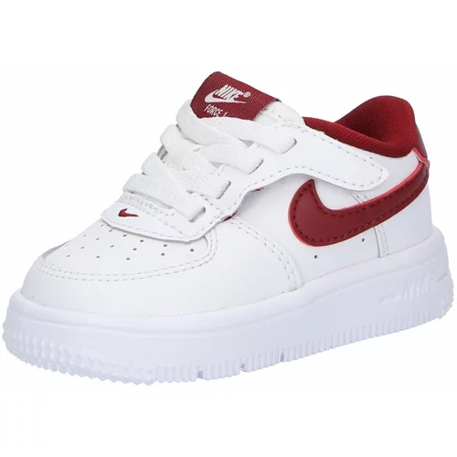 Nike Sportswear Tenisice 'Force 1 EasyOn' karmin crvena / bijela