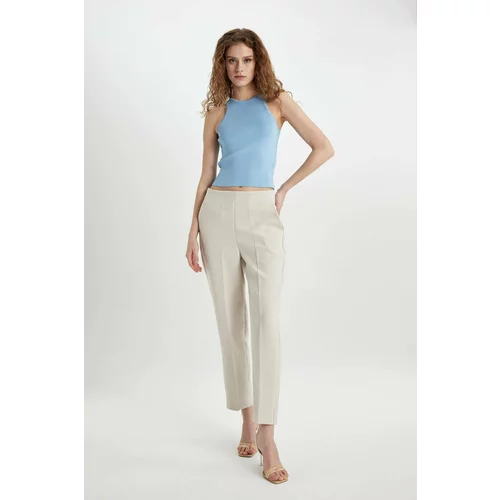 Defacto Carrot Fit Ankle Length With Pockets Trousers