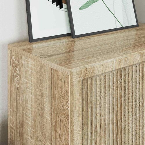  Kreveta Sonoma hrast 66 x 34,5 x 95 cm Konstrukcijsko drvo Slike