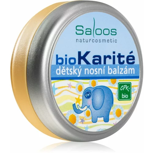 Saloos BioKarité otroški nosni balzam 19 ml