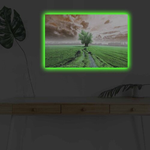 Wallity Slika sa LED osvetljenjem 4570DHDACT-103, 45x70 cm Cene