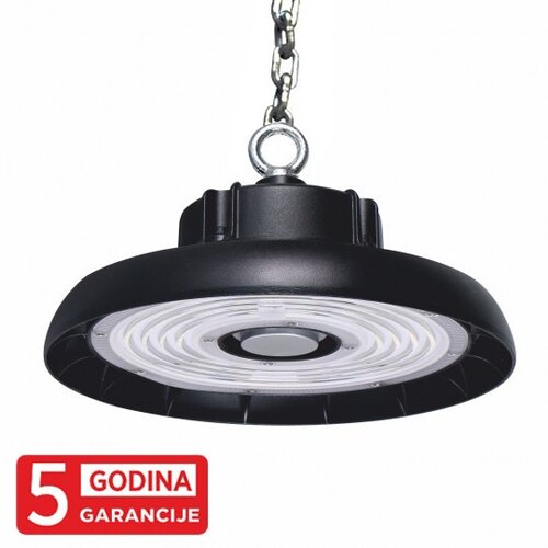 Mitea Lighting ECO LED UFO svetiljka 100W 6500K crna IP65 6KV 5Y M460100-C5 Cene