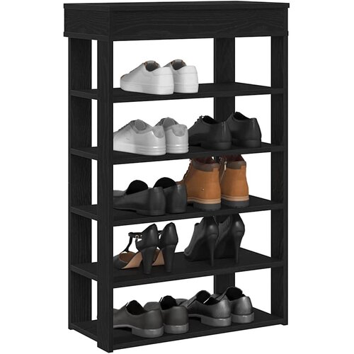  Stalak za cipele crni 60x30x98 cm od konstruiranog drva Cijene