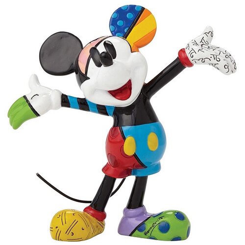 Mickey Mouse Mini Figurine Romero Britto Cene