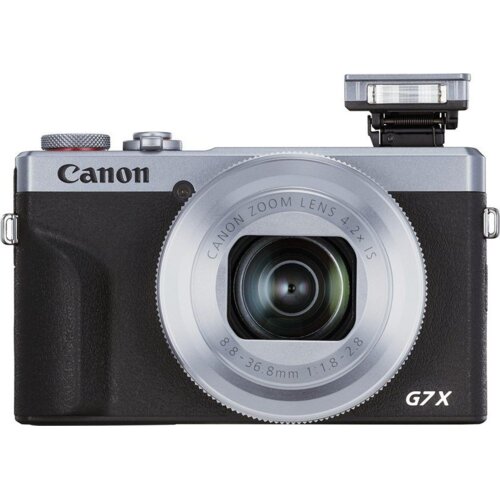 Canon PowerShot G7 X Mark III Kompaktne kamere 20,1 MP CMOS 5472 x 3648 pikseli Črna, Srebro Cene