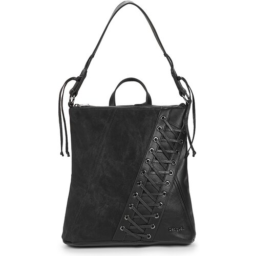 Desigual BACKPACK BLACK PATCH TANGO PRETORIA MINI Crna Slike