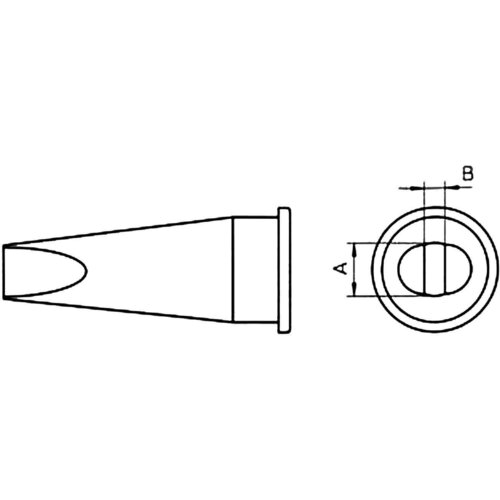 Weller spajkalna konica v obliki dleta\, ravna lht-c velikost konice 3.2 mm vsebuje 1 kos, (20394566) Cene