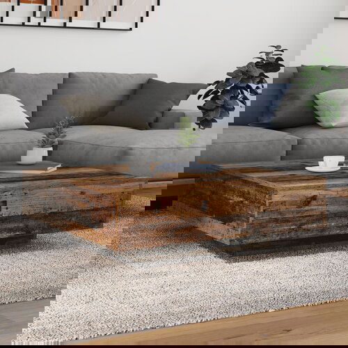 vidaXL Stolić za kavu Staro drvo Masivno drvo 100 x 100 x 31 cm Cijene