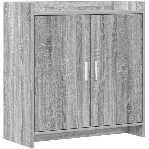  Kreveta Siva Sonoma 72 x 36 x 80 cm Konstruirano drvo Slike