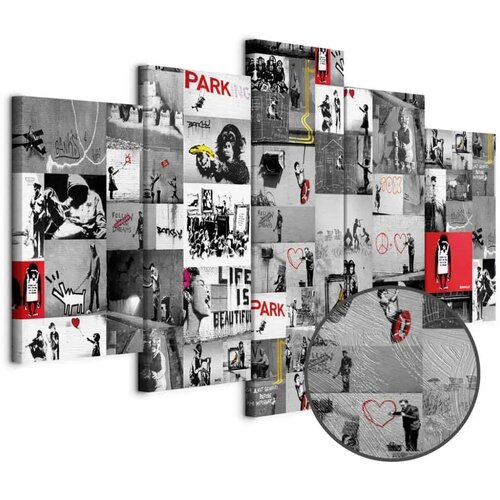  Slika - Street Art: Banksy IV 100x50 Premium Print Cene