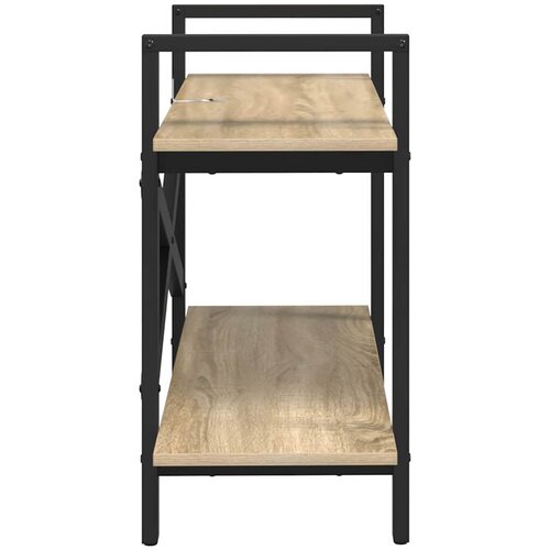  Polica Sonoma hrast 100 x 33,5 x 64 cm Konstruirano drvo Slike