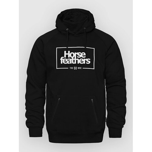 Horsefeathers Sherman Pulover s kapuco black Slike