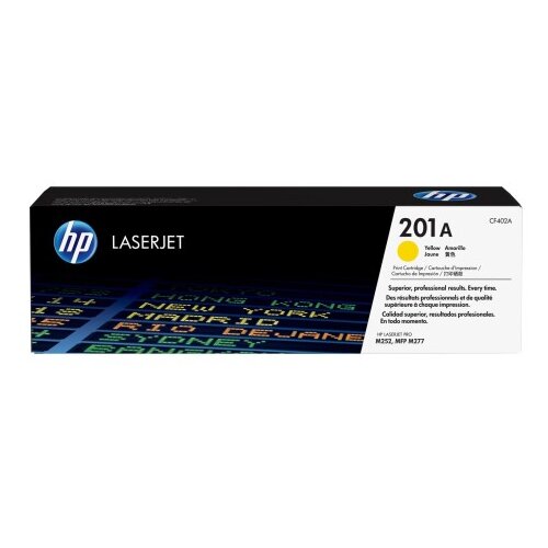 HP 201A toner kartu&amp;scaron;a, rumena, za 1.330 strani, standardna zmogljivost Slike