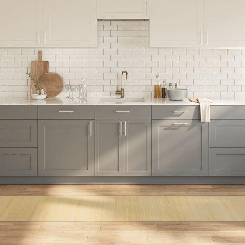 VidaXL Tepih pravokutni svijetli prirodni 60 x 300 cm od bambusa Slike